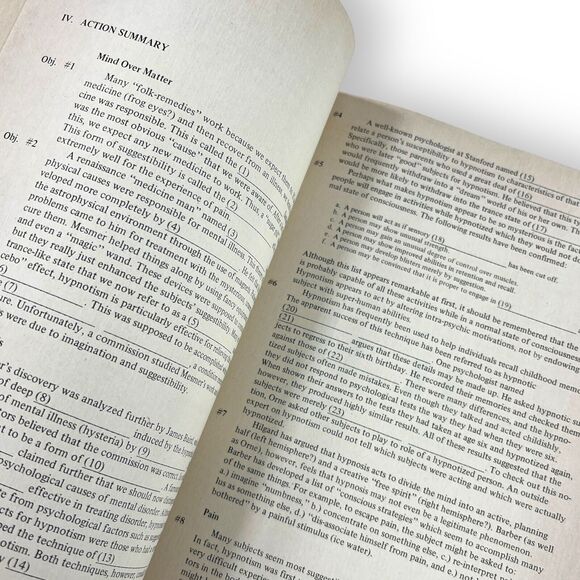 Understanding Human Behavior : Unit Mastery Workbook (3rd Edition, 1980) GOOD - Picture 13 of 16